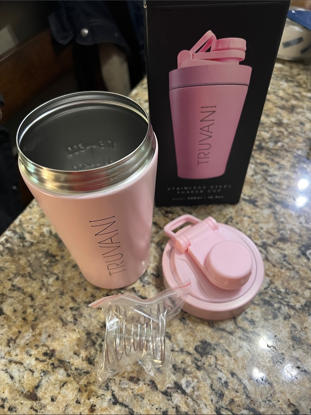 TRUVANI | Stainless steal shaker/blender cup/bottle - Picture 4 of 4